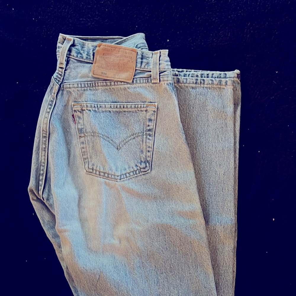Vintage Levi’s 501 button fly jeans